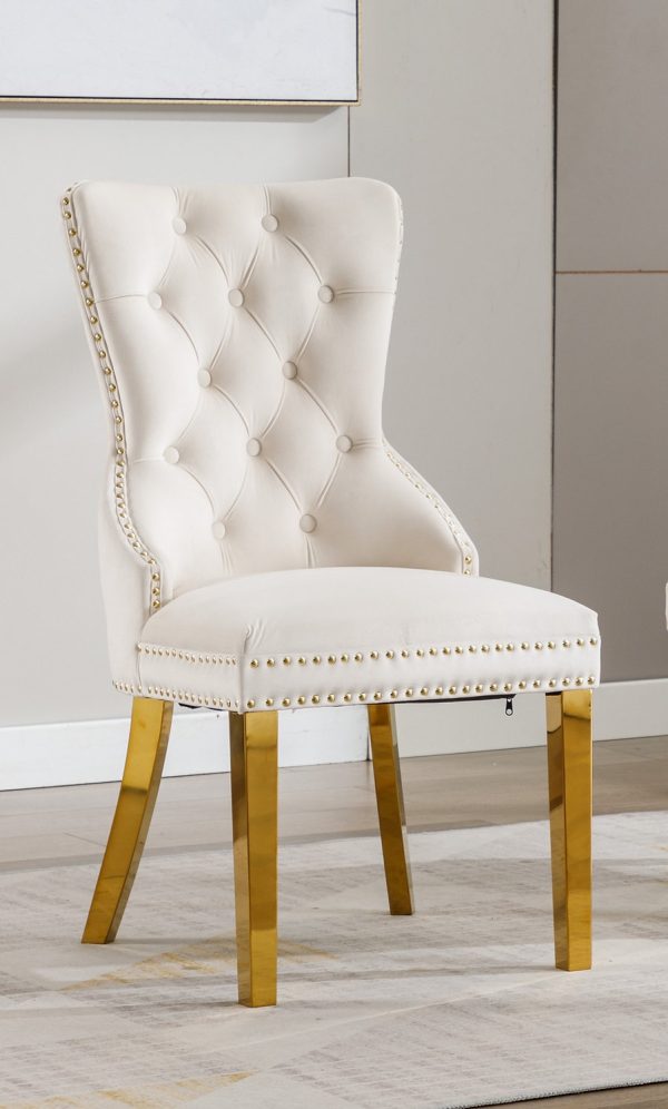 Safia White Dining Chair Set of 2