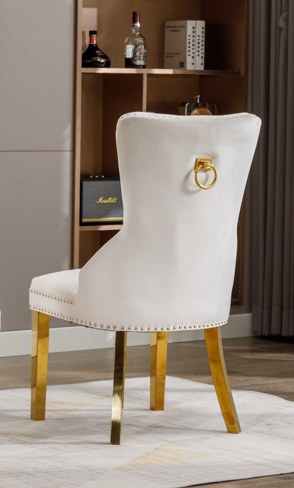 Safia White Dining Chair Set of 2