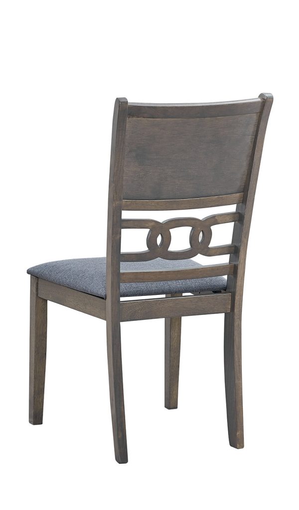Dunn Grey Chair With Pittman Table 5 Piece Dining Set