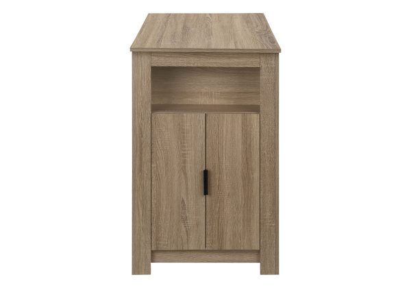 DINING TABLE - 24"X 48" / DARK TAUPE COUNTER HEIGHT