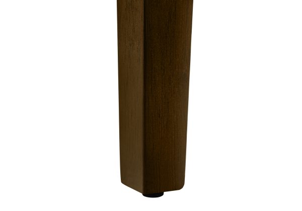 BENCH - 44"L / BROWN WALNUT / BROWN FABRIC