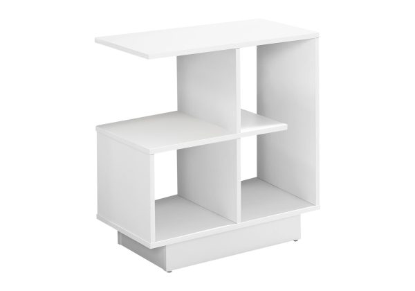 ACCENT TABLE - 24"H / WHITE