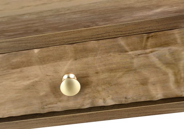 COFFEE TABLE - WALNUT MID-CENTURY WITH A DRAWER