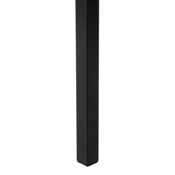 TV STAND - 48"L / BLACK / BLACK METAL