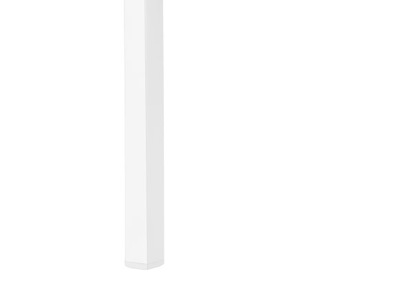 BOOKCASE - 72"H LADDER WHITE / WHITE METAL