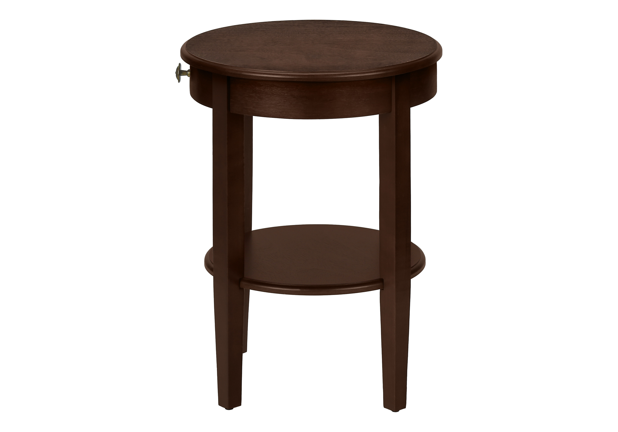 ACCENT TABLE - 23"H / ESPRESSO VENEER END TABLE