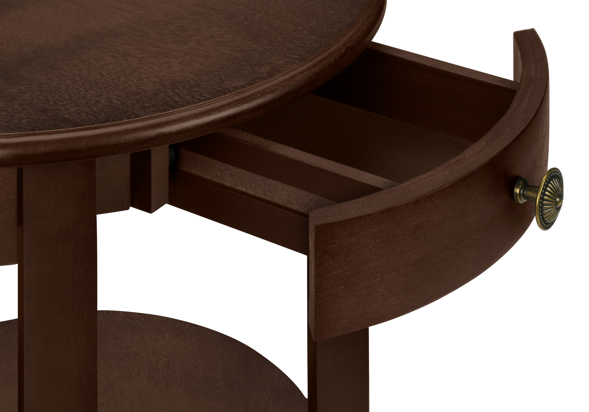 ACCENT TABLE - 23"H / ESPRESSO VENEER END TABLE