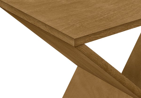 ACCENT TABLE - 24"H / DARK TAUPE VENEER END TABLE