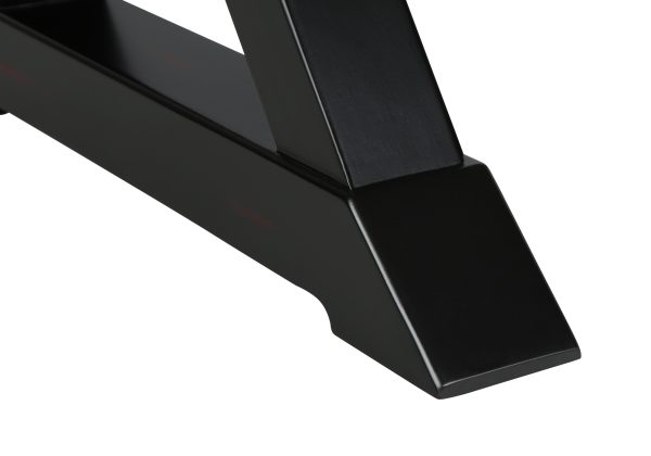 ACCENT TABLE - 24"H / BLACK VENEER END TABLE