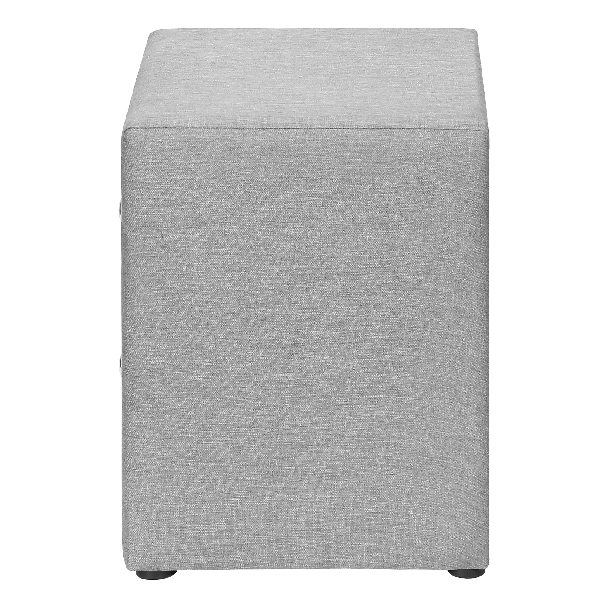 NIGHTSTAND - 21"H / GREY LINEN