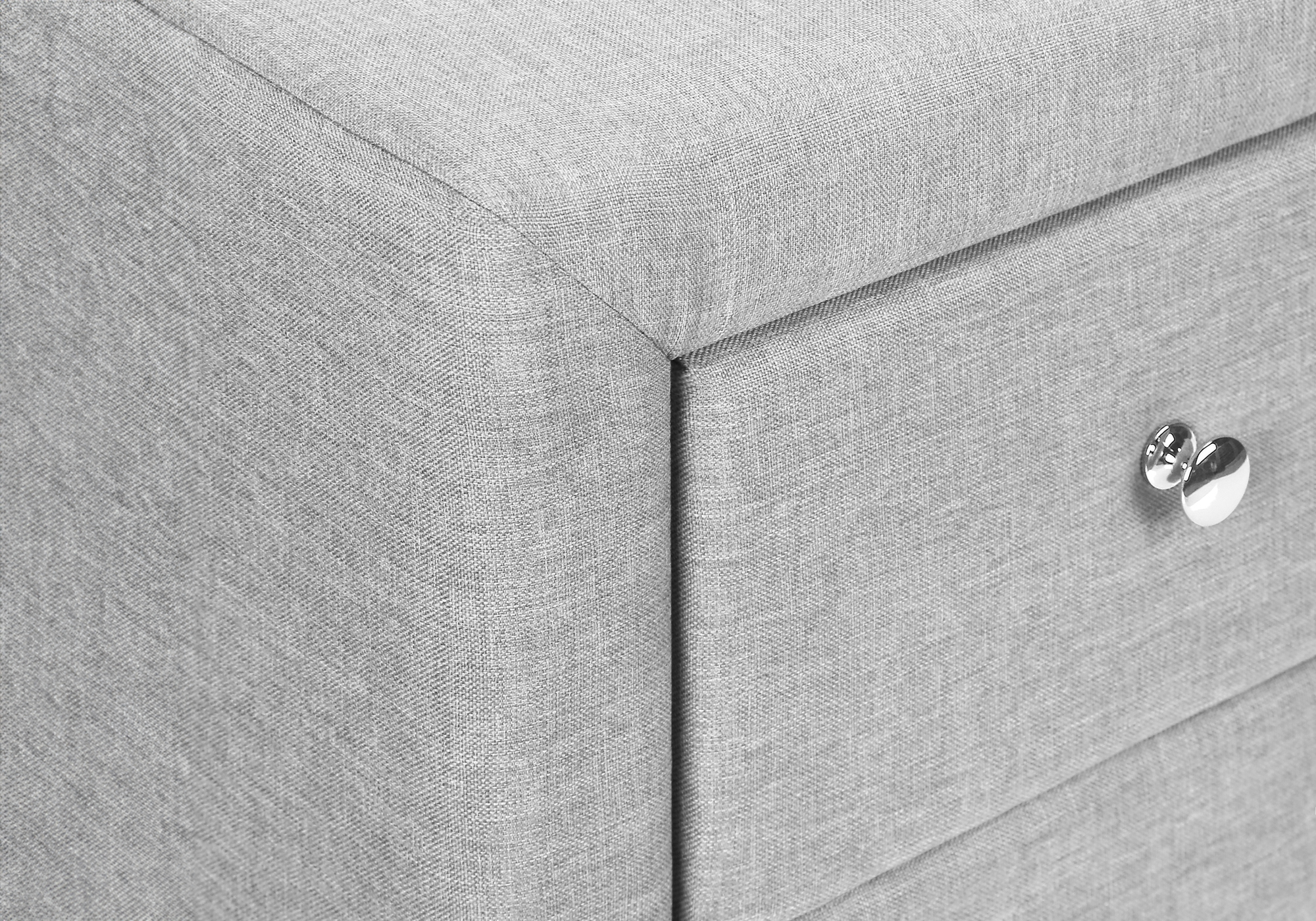 NIGHTSTAND - 21"H / GREY LINEN