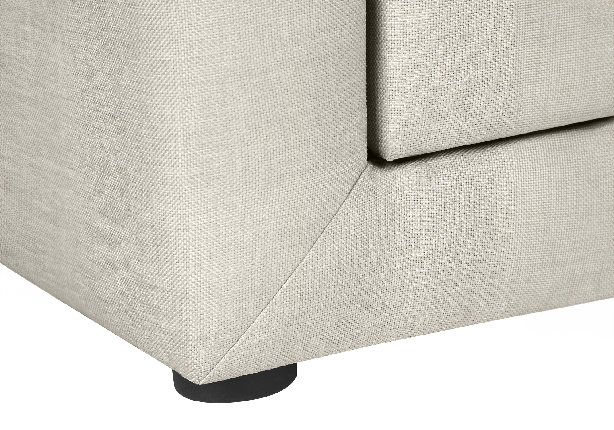 NIGHTSTAND - 21"H / BEIGE LINEN