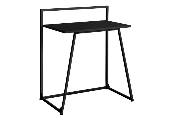 COMPUTER DESK - 30"L / JUVENILE BLACK / BLACK METAL