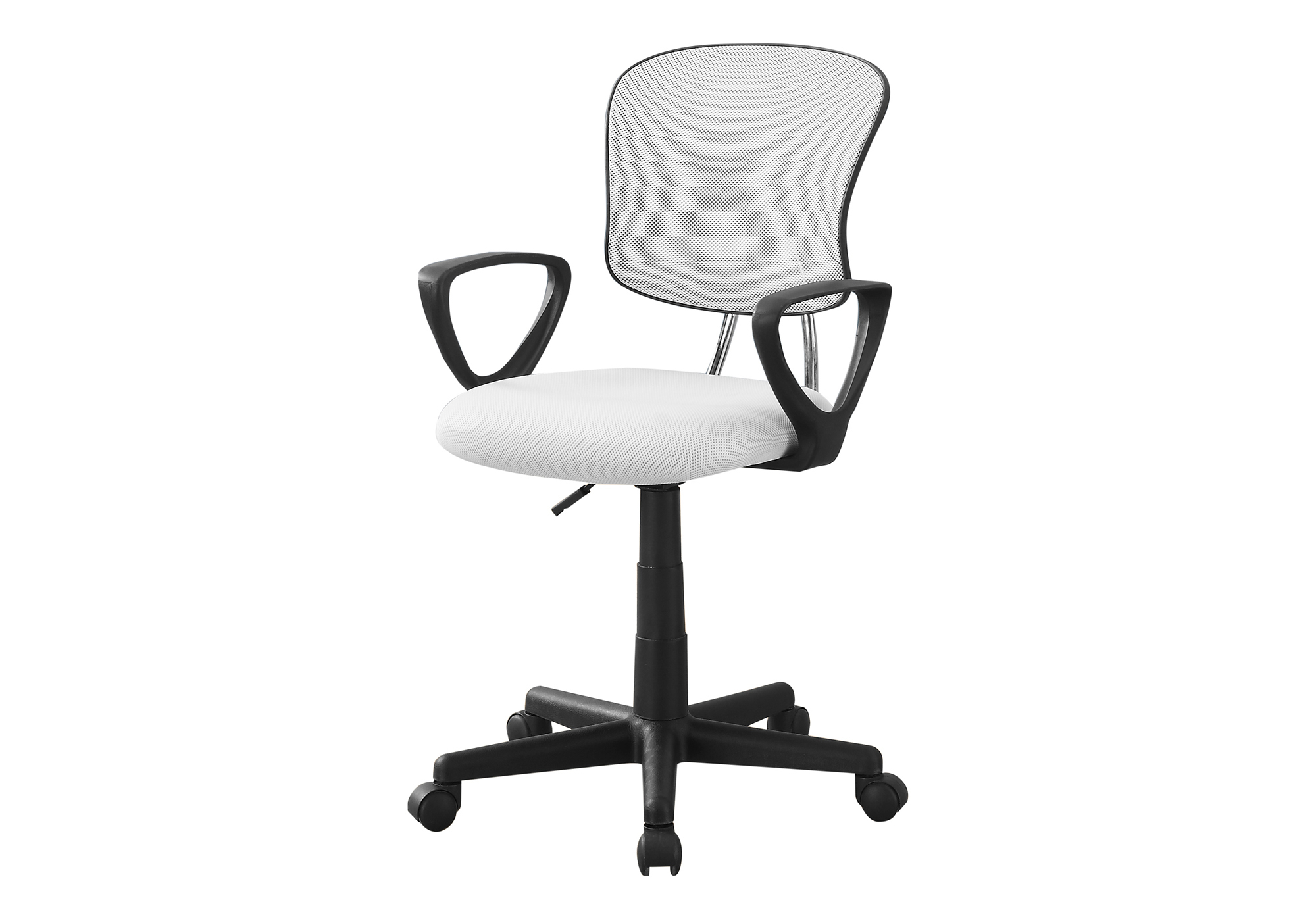 OFFICE CHAIR - WHITE MESH JUVENILE / MULTI-POSITION