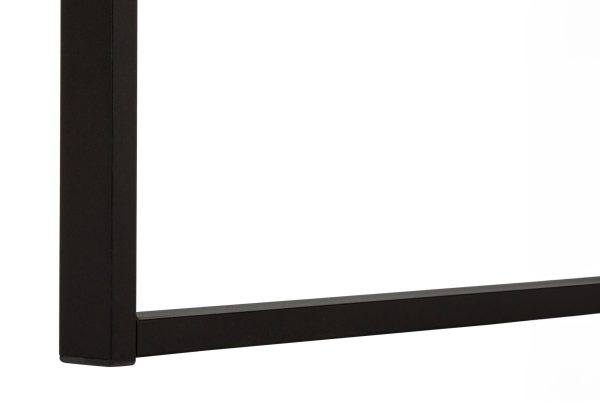 COMPUTER DESK - 48"L / GREY RECLAIMED WOOD / BLACK METAL