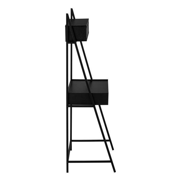 COMPUTER DESK - 32"L / BLACK / BLACK METAL