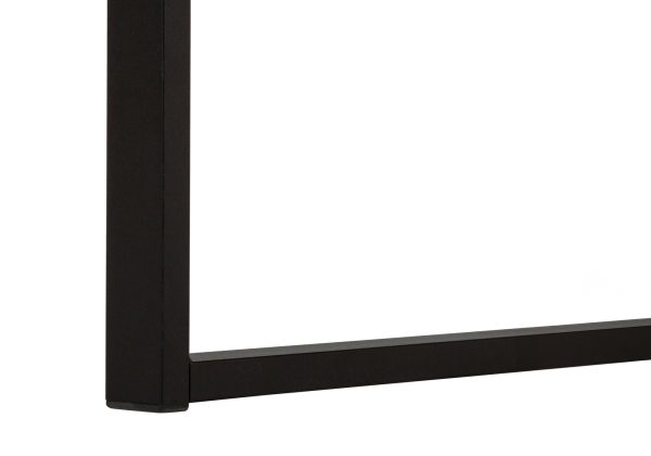 COMPUTER DESK - 48"L / TAUPE RECLAIMED WOOD / BLACK METAL