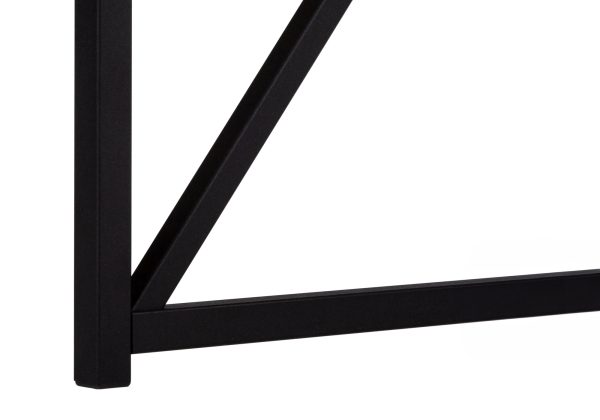COMPUTER DESK - 48"L / TAUPE RECLAIMED WOOD / BLACK METAL