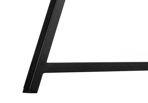 COMPUTER DESK - 48"L / BROWN RECLAIMED WOOD / BLACK METAL