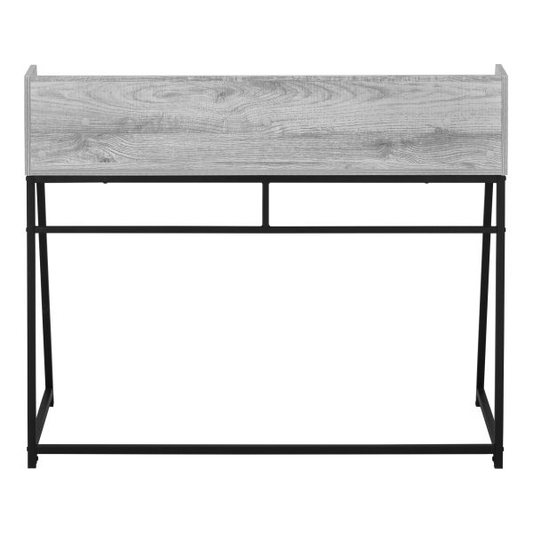 COMPUTER DESK - 48"L / GREY / BLACK METAL