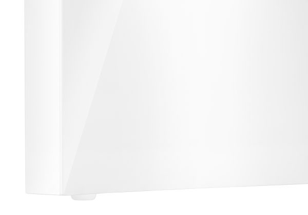 COMPUTER DESK - 60"L / HIGH GLOSSY WHITE L/R FACE DRAWER