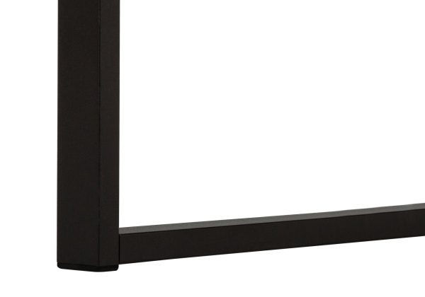 COMPUTER DESK - 70"L / RECLAIMED WOOD / BLACK METAL / L/R