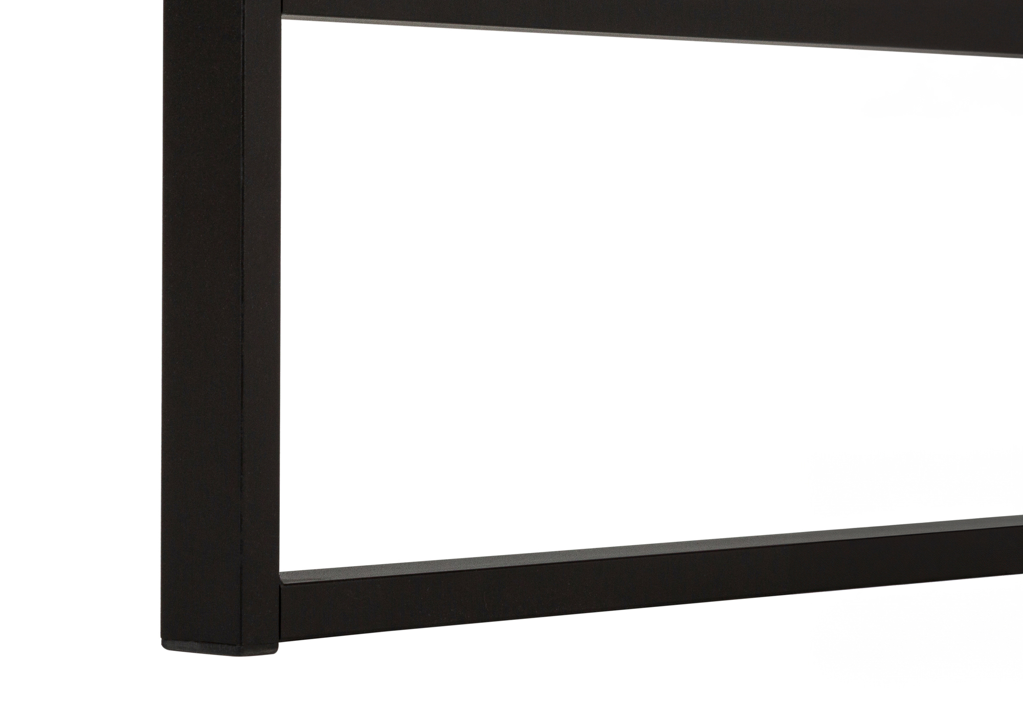 COMPUTER DESK - 48"L / LIGHT RECLAIMED WOOD / BLACK METAL