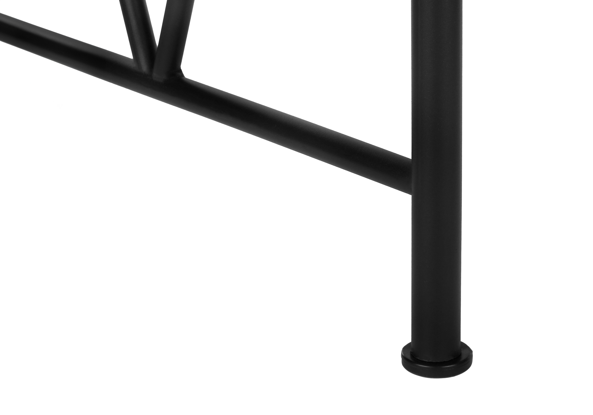 COMPUTER DESK - 48"L / LIGHT RECLAIMED WOOD / BLACK METAL