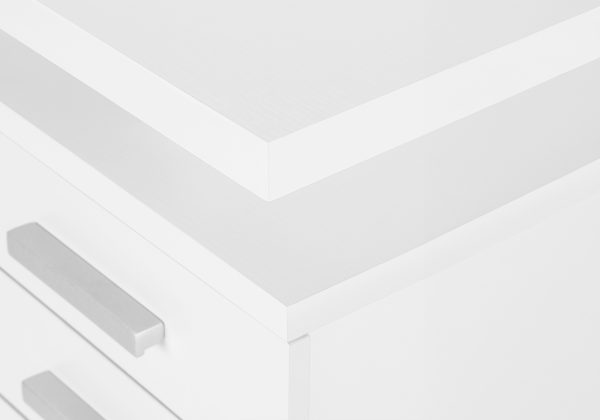COMPUTER DESK - 48"L / WHITE LEFT OR RIGHT FACING