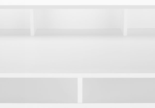COMPUTER DESK - 48"L / WHITE / WHITE STANDING HEIGHT
