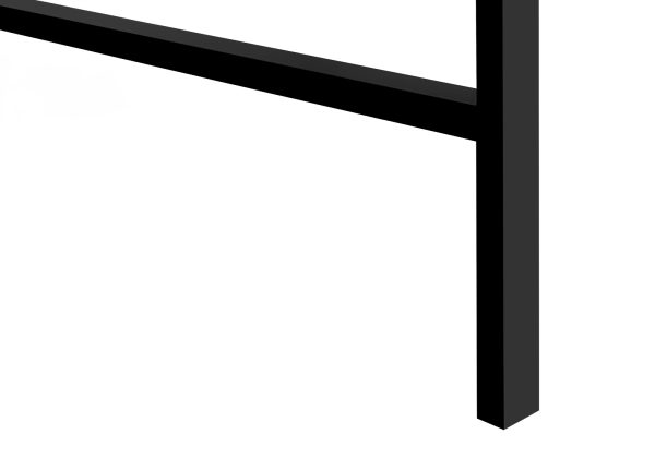 COMPUTER DESK - 48"L / GREY / BLACK STANDING HEIGHT