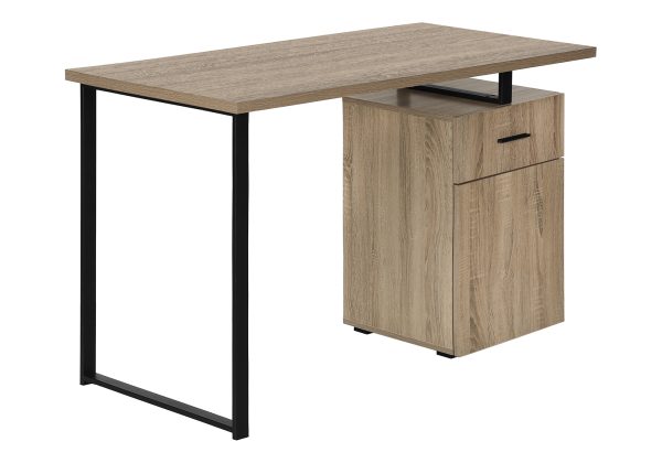 COMPUTER DESK - 48"L / DARK TAUPE LEFT OR RIGHT FACING
