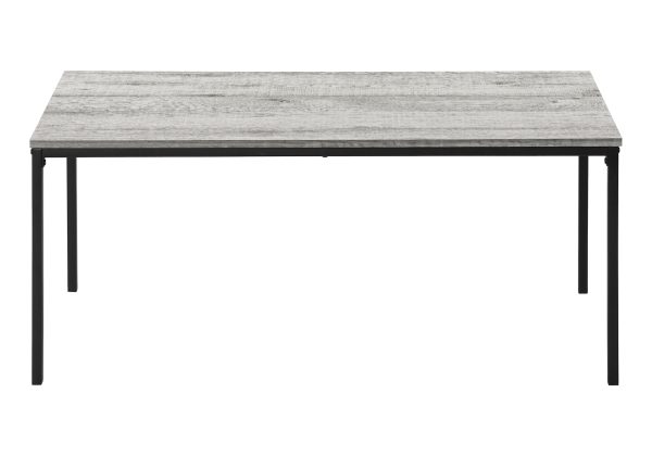 TABLE SET - 3PCS SET / GREY / BLACK METAL