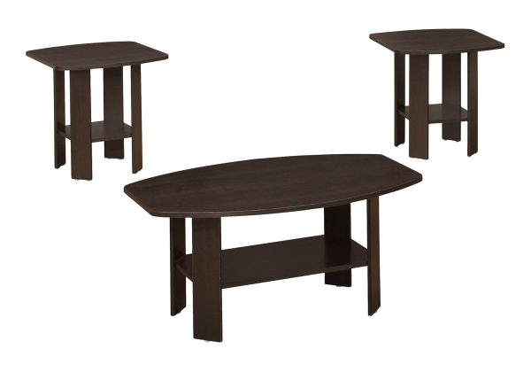 TABLE SET - 3PCS SET / ESPRESSO