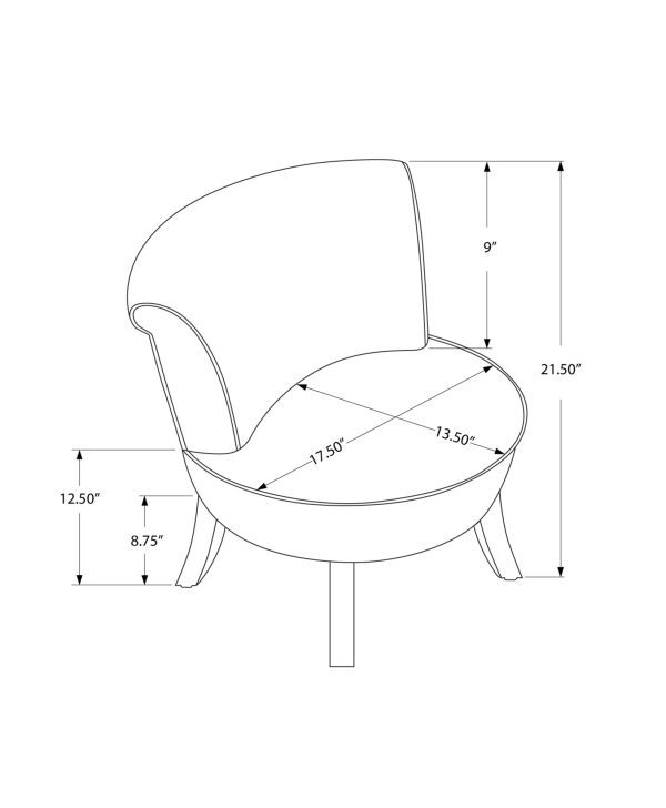 JUVENILE CHAIR - WHITE LEATHER-LOOK