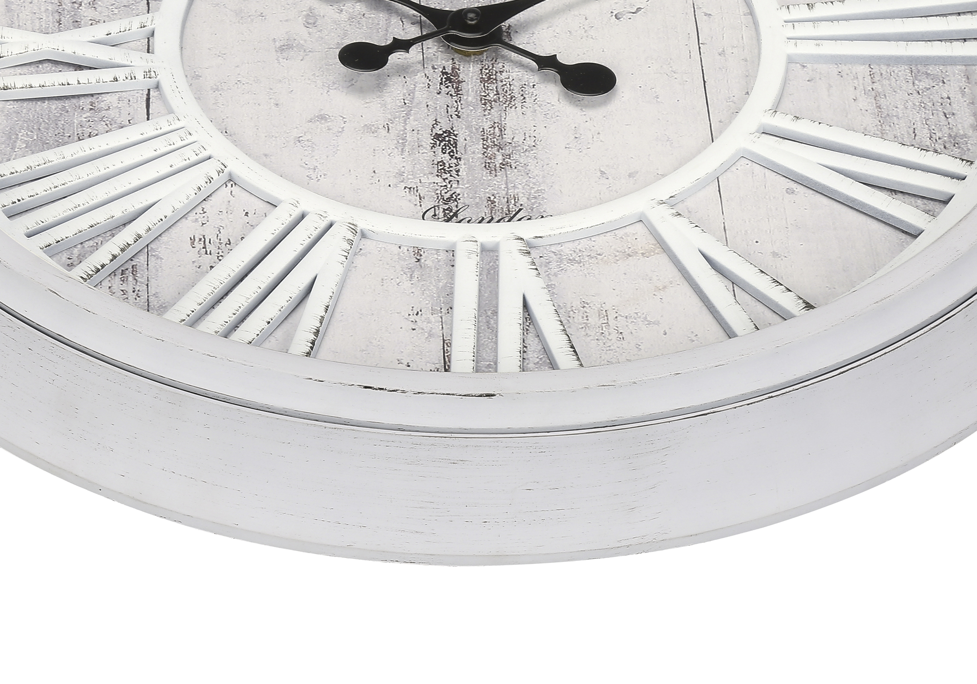 CLOCKS - 20"DIA / WALL CLOCK / GREY