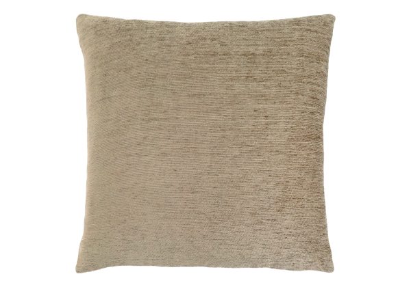 PILLOW - 18"X 18" / SOLID TAN / 1PC