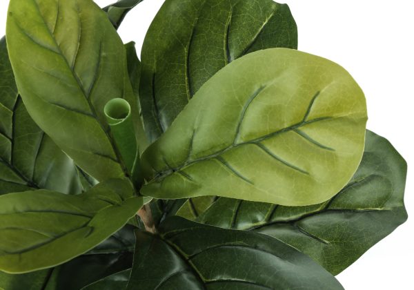 ARTIFICIAL PLANT - 41"H / INDOOR FIDDLE TREE IN A 5" POT