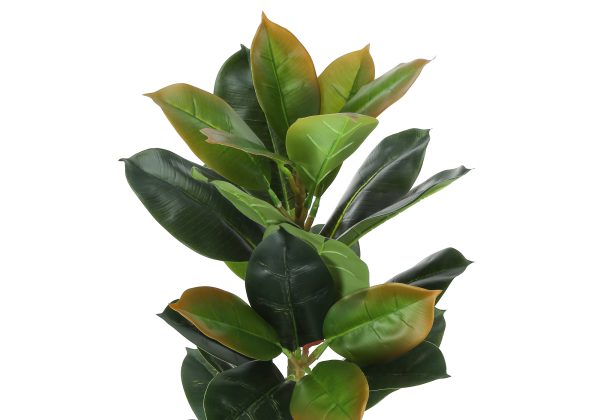 ARTIFICIAL PLANT - 40"H / INDOOR RUBBER TREE IN A 5" POT