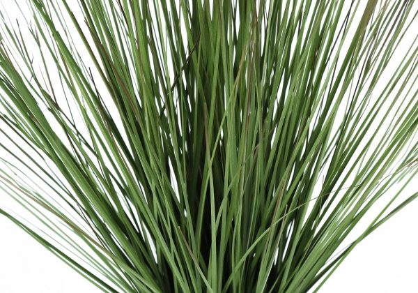 ARTIFICIAL PLANT - 21"H / INDOOR GRASS IN CEMENT 4" POT