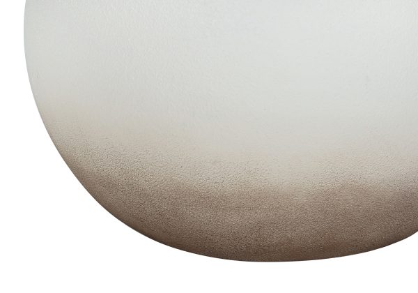 LIGHTING - 21"H TABLE LAMP CREAM CERAMIC / IVORY SHADE
