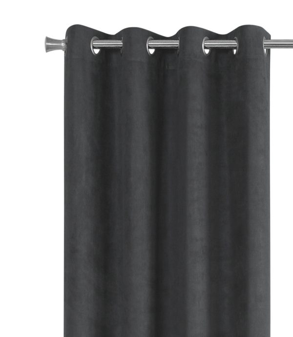 CURTAIN PANEL - 2PCS / 54"W X 95"H GREY ROOM DARKENING