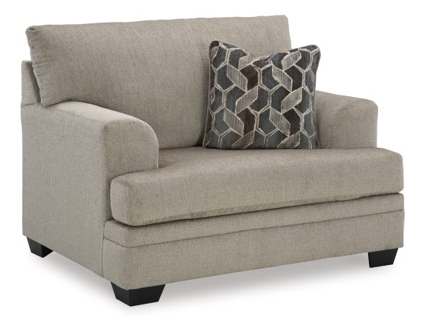 Stonemeade Taupe Chair and a Half By Ashley Signature