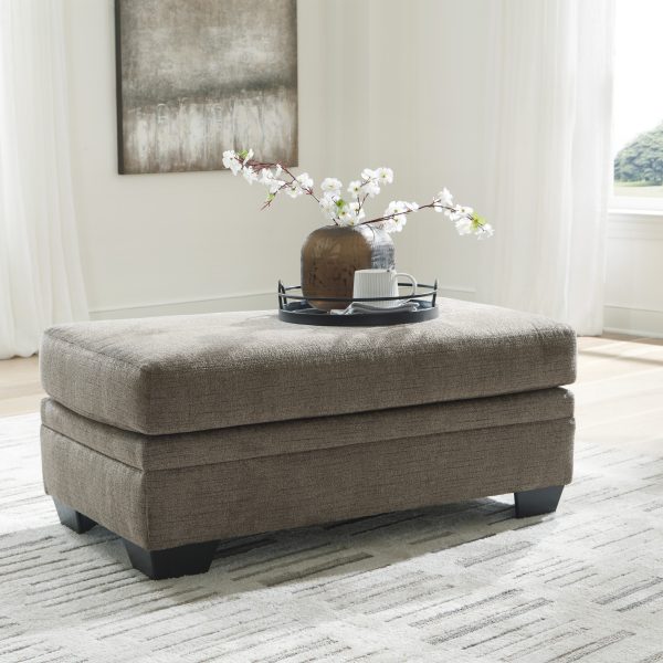 Stonemeade Nutmeg Living Room Set with ottoman By Ashley Signature