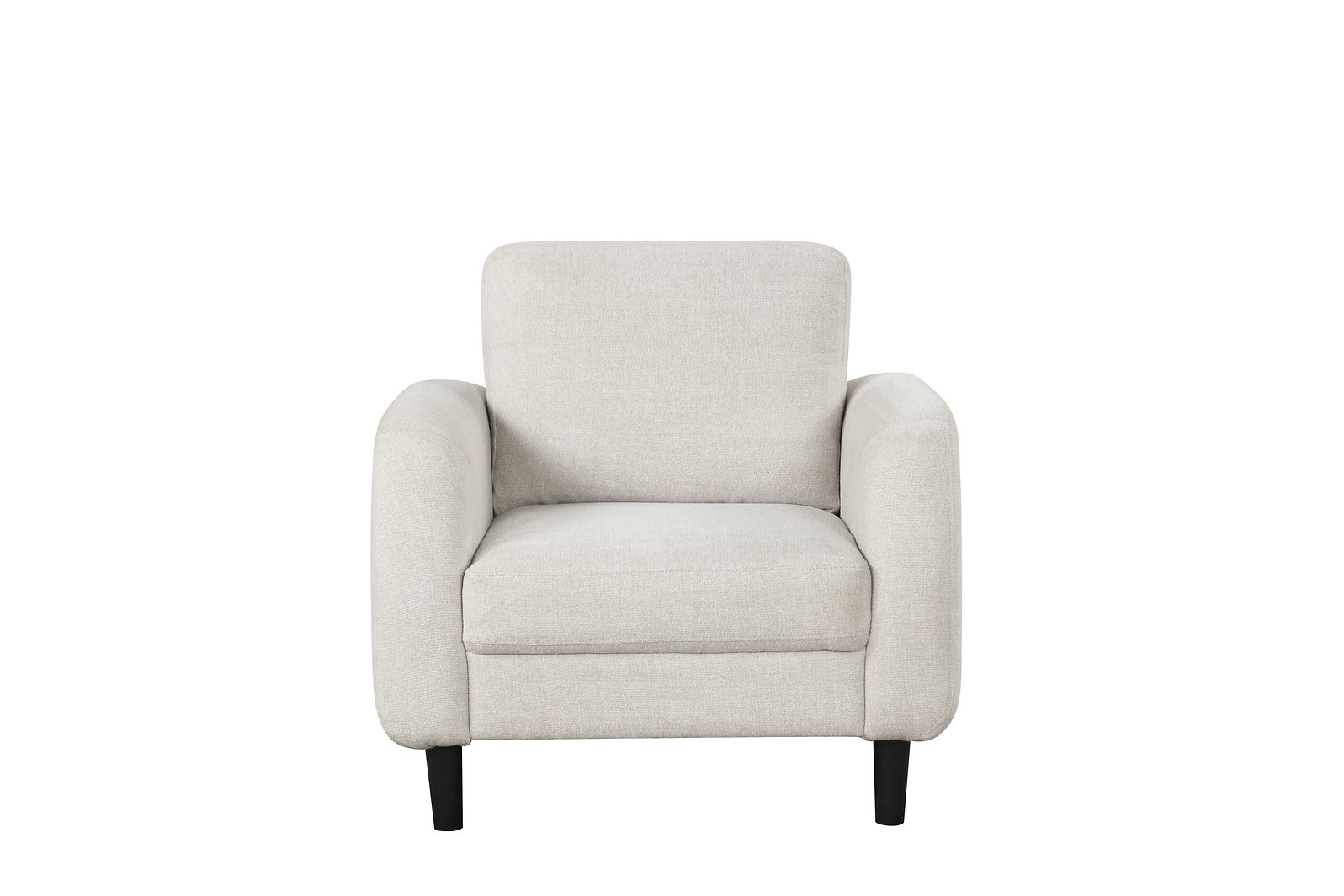 Scarlett Stationary Sofa Set in Beige Fabric