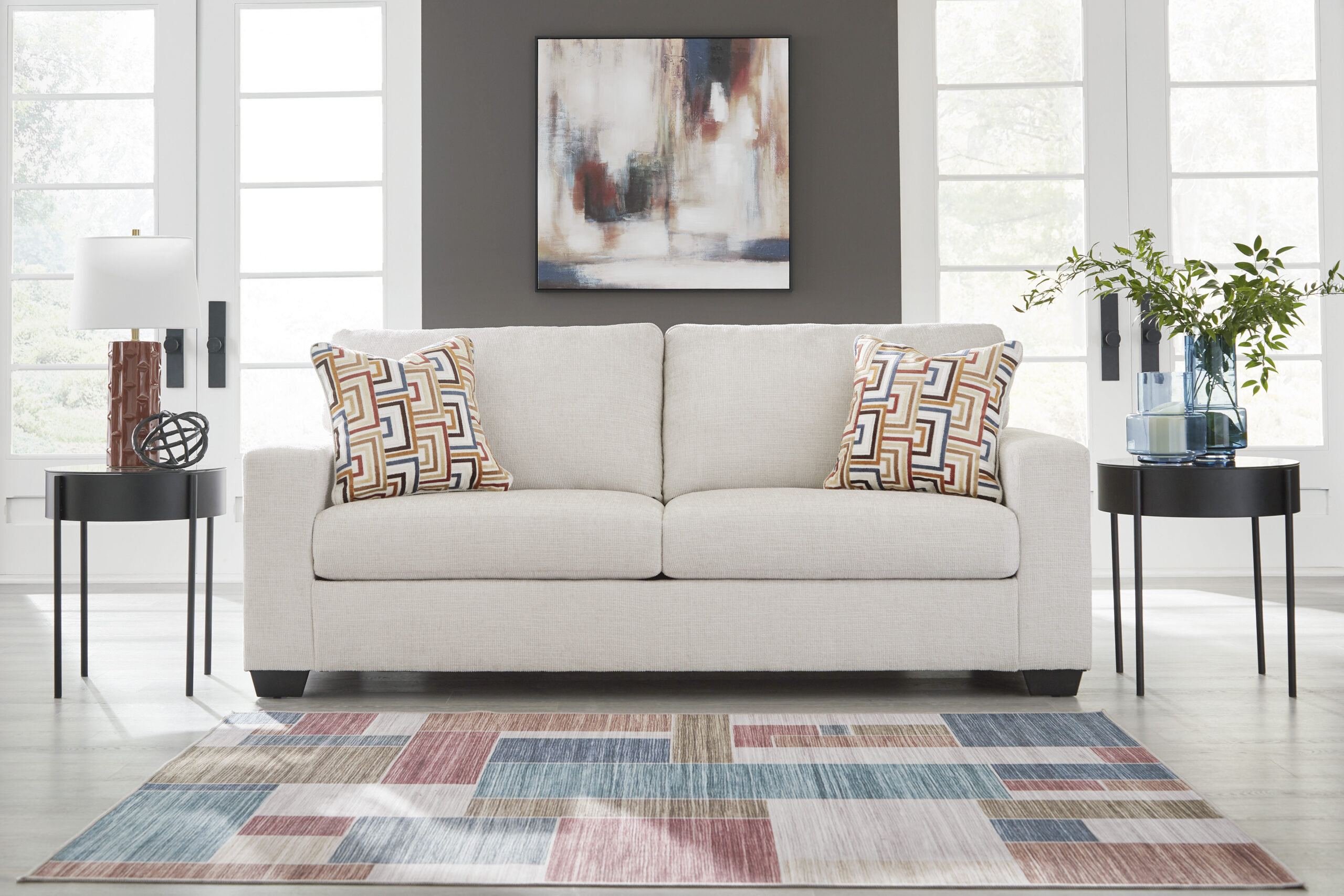 Aviemore Sofa in Stone By Ashley Furniture