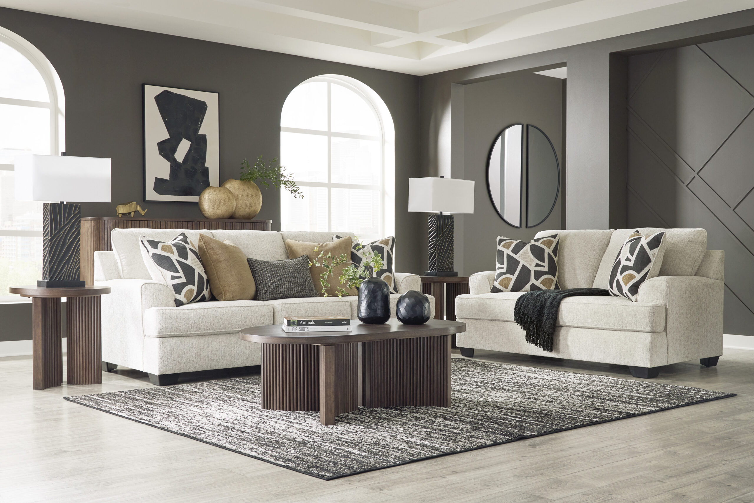 Heartcort Sofa in Quartz By Ashley Furniture