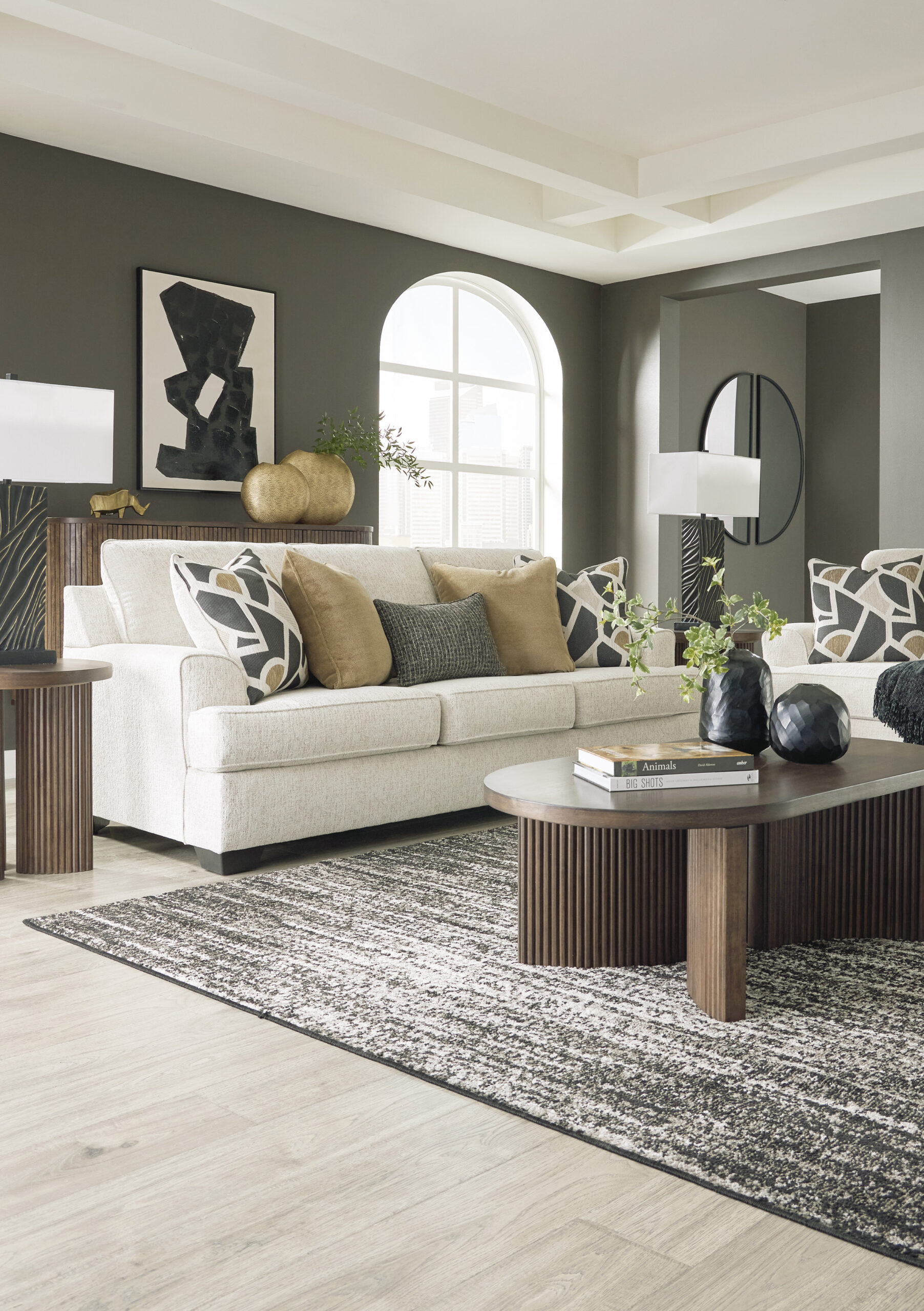 Heartcort Sofa in Quartz By Ashley Furniture