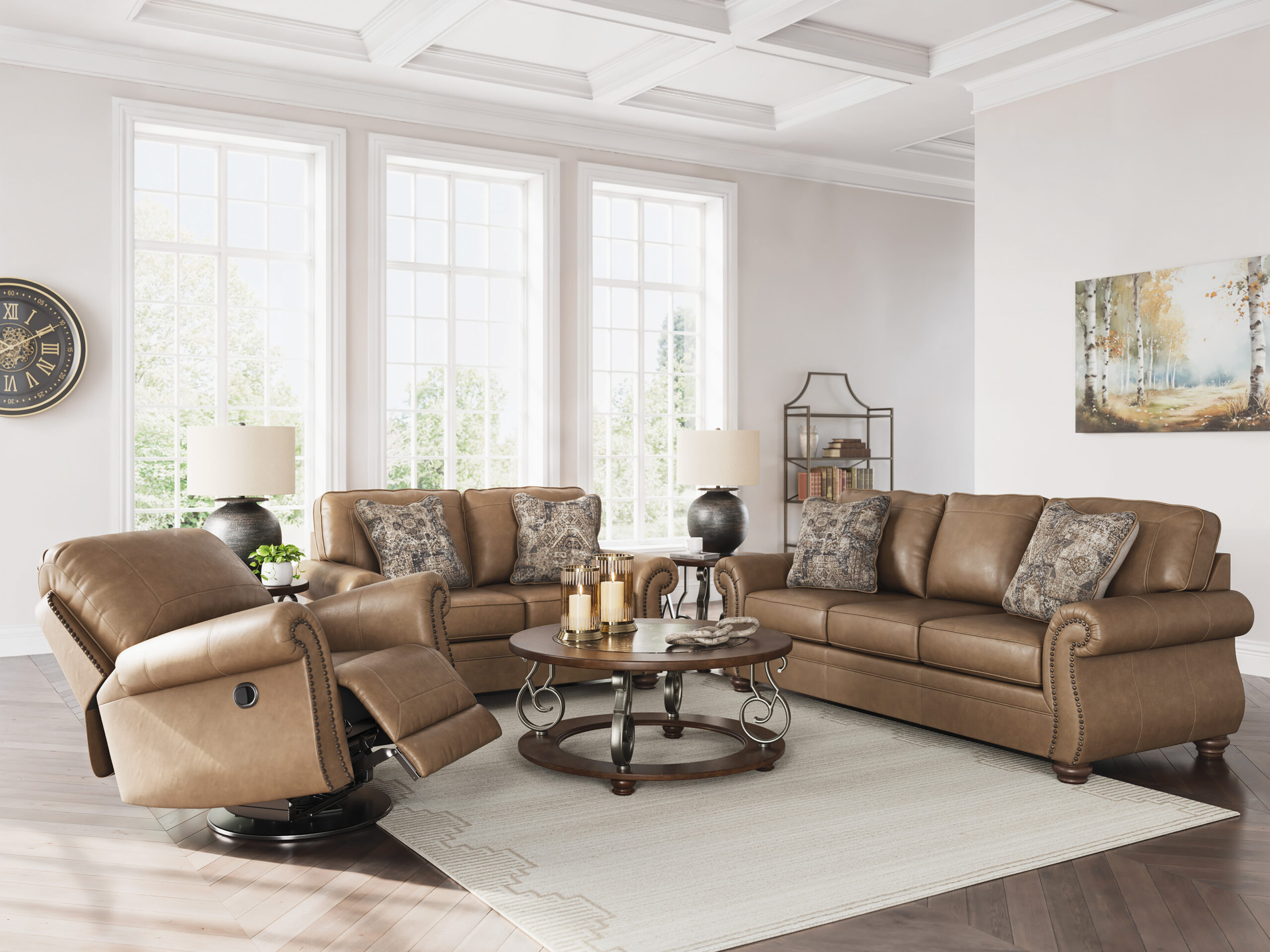 Chasemore Loveseat in Earth By Ashley Furniture