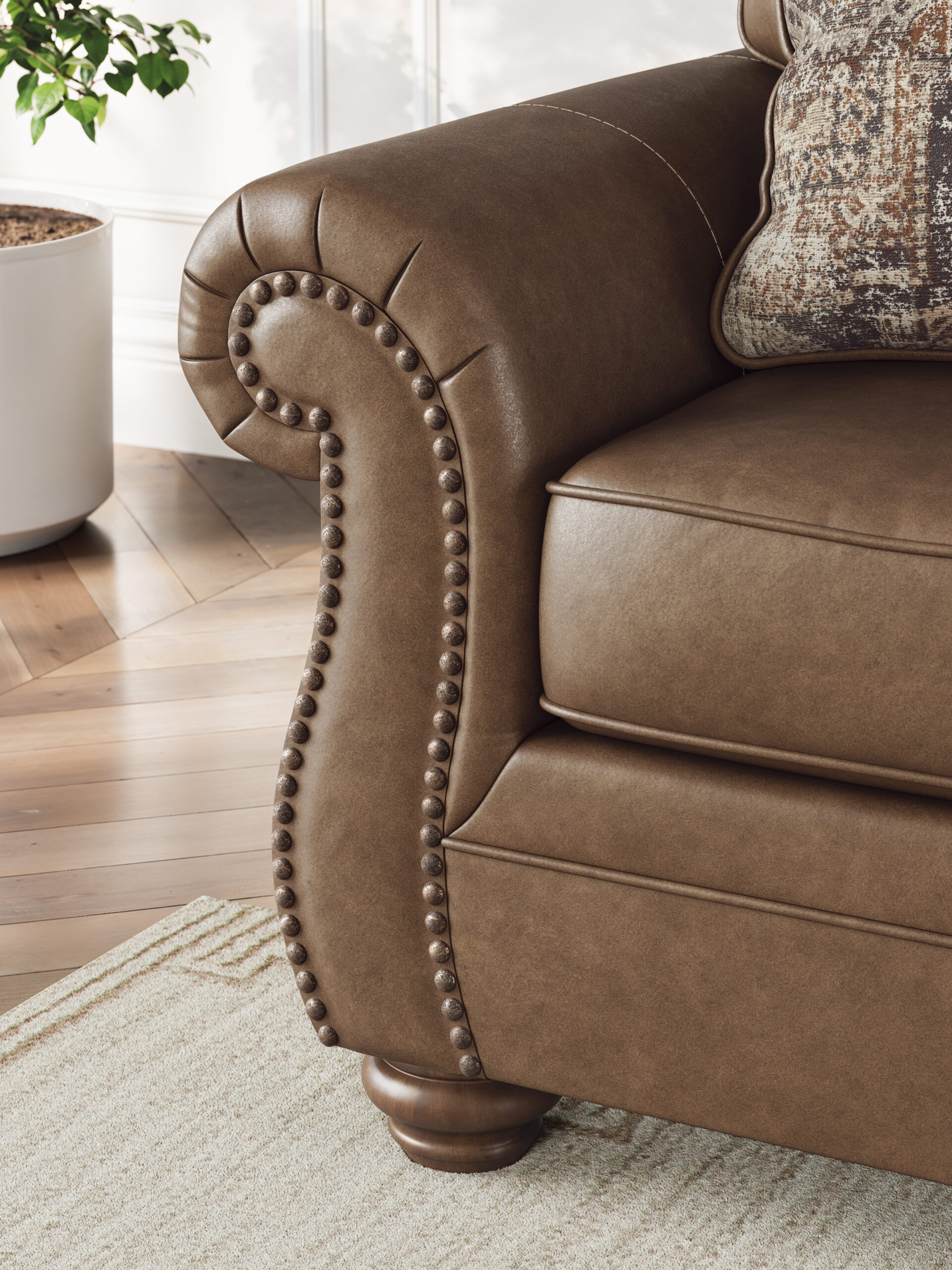 Chasemore Loveseat in Earth By Ashley Furniture